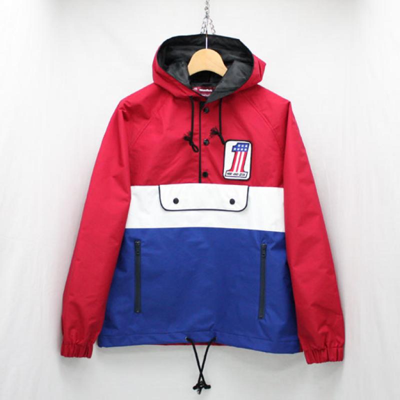 HIDE&SEEK Sports JKT (15ss):REDBLUE !!