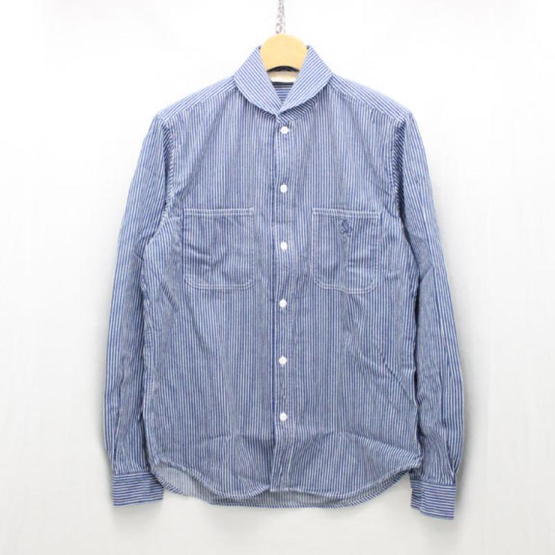 THE STYLIST JAPAN SHAWL COLLAR DENIM SHIRTS  !!