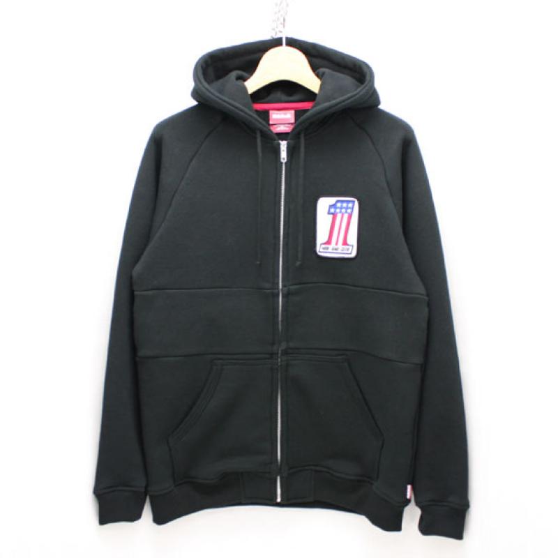 HIDE&SEEK #1 Zip Parka (15ss):BLACK !!