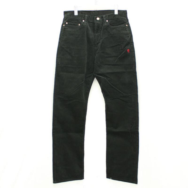 RATS CORDUROY PANTS:BLACK !!