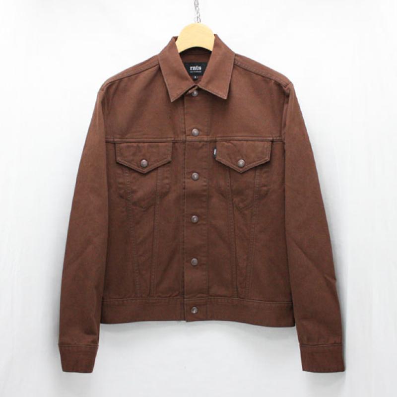 RATS THIRD TYPE JKT:BROWN !!