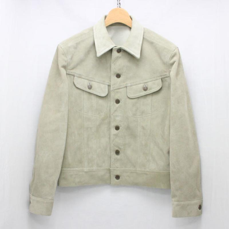 RATS WESTERNER LEATHER JKT:WHITE !!