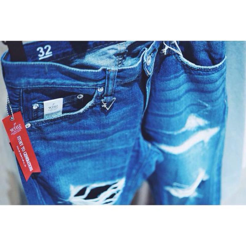 whizlimited  CRUSH DENIM PANTS