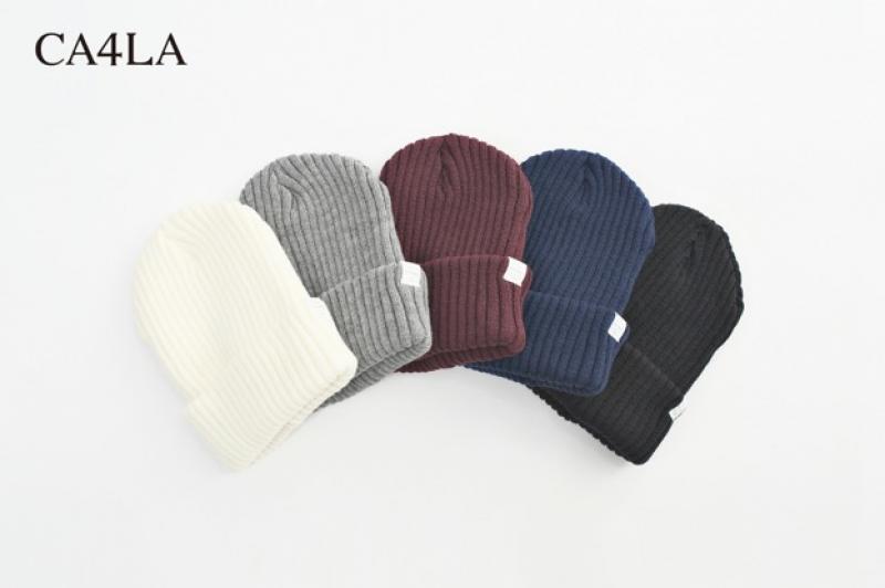 顼BLK . NAVY !! VICTIMCA4LA / BASIC KNIT CAP