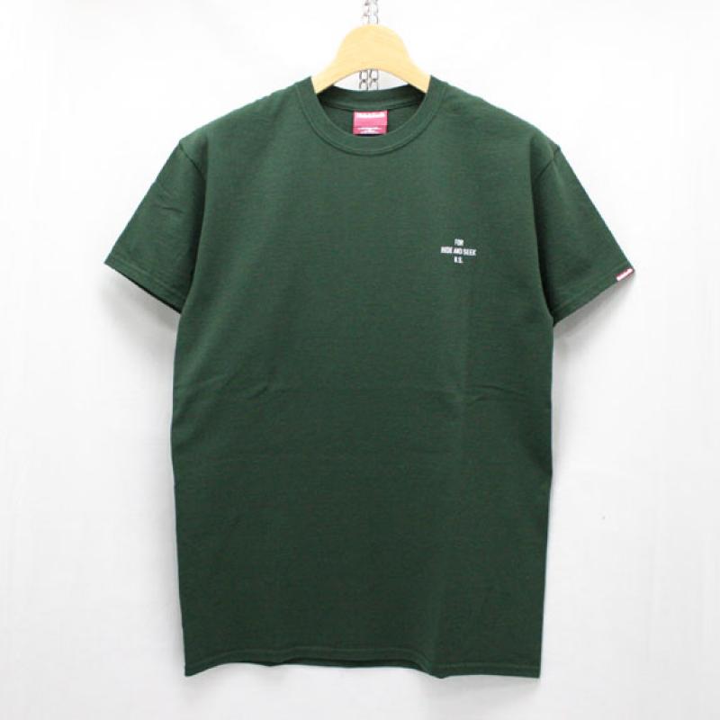 HIDE&SEEK King S/S Tee:GREEN !!