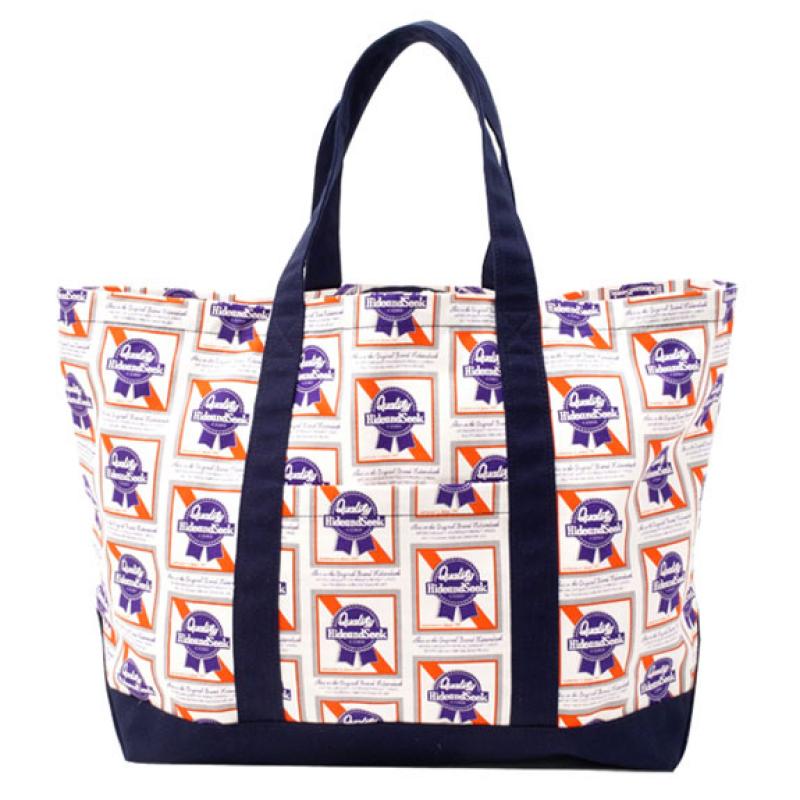 HIDE&SEEK Pub Tote Bag:WHITE !!