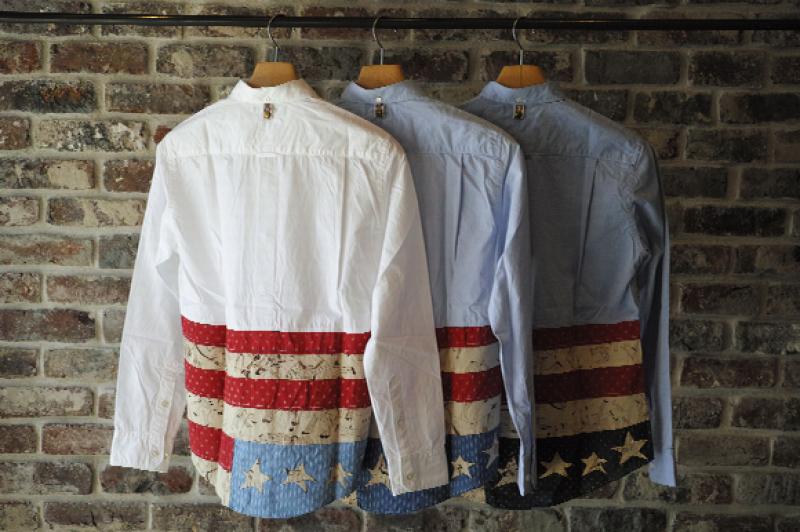 visvim LUNGTA STARS B.D SHIRT L/S (GIZA BROAD)