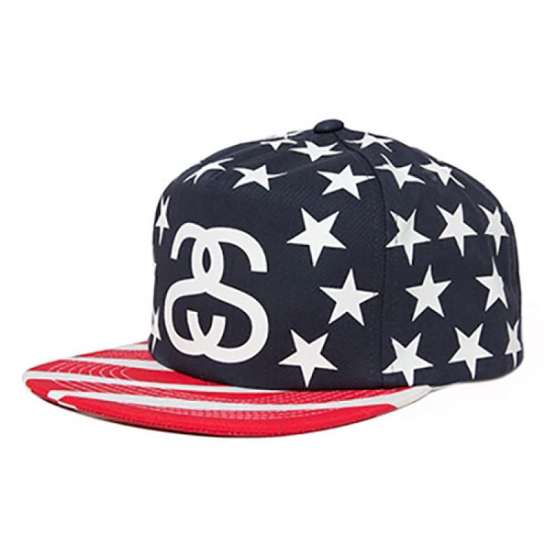 stussy Stars & Stripes Snapback Ballcap