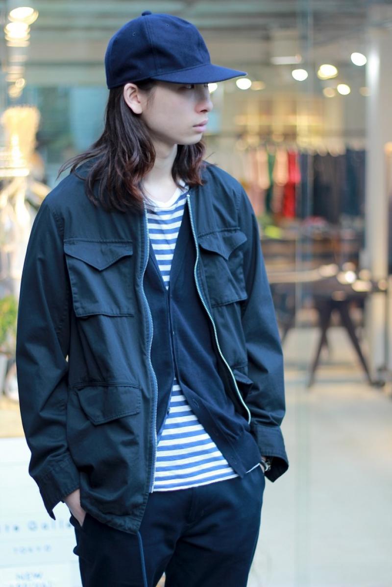 NO COLLAR M-65 COATNAVY LΤߤȤʤޤ