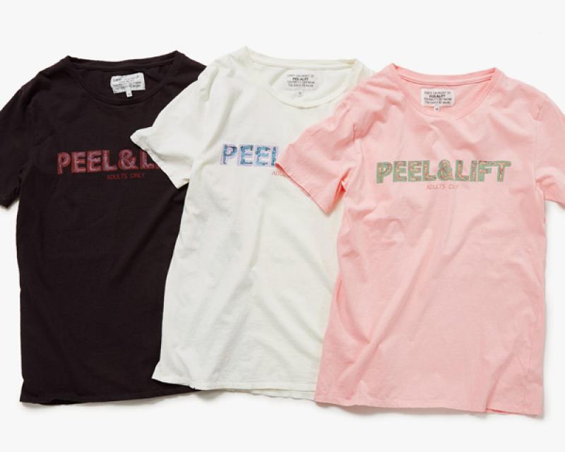 PEEL&LIFT  NAKID LOGO TEE&3inch border short sleeve jumper(ܡȾµ˥å) !