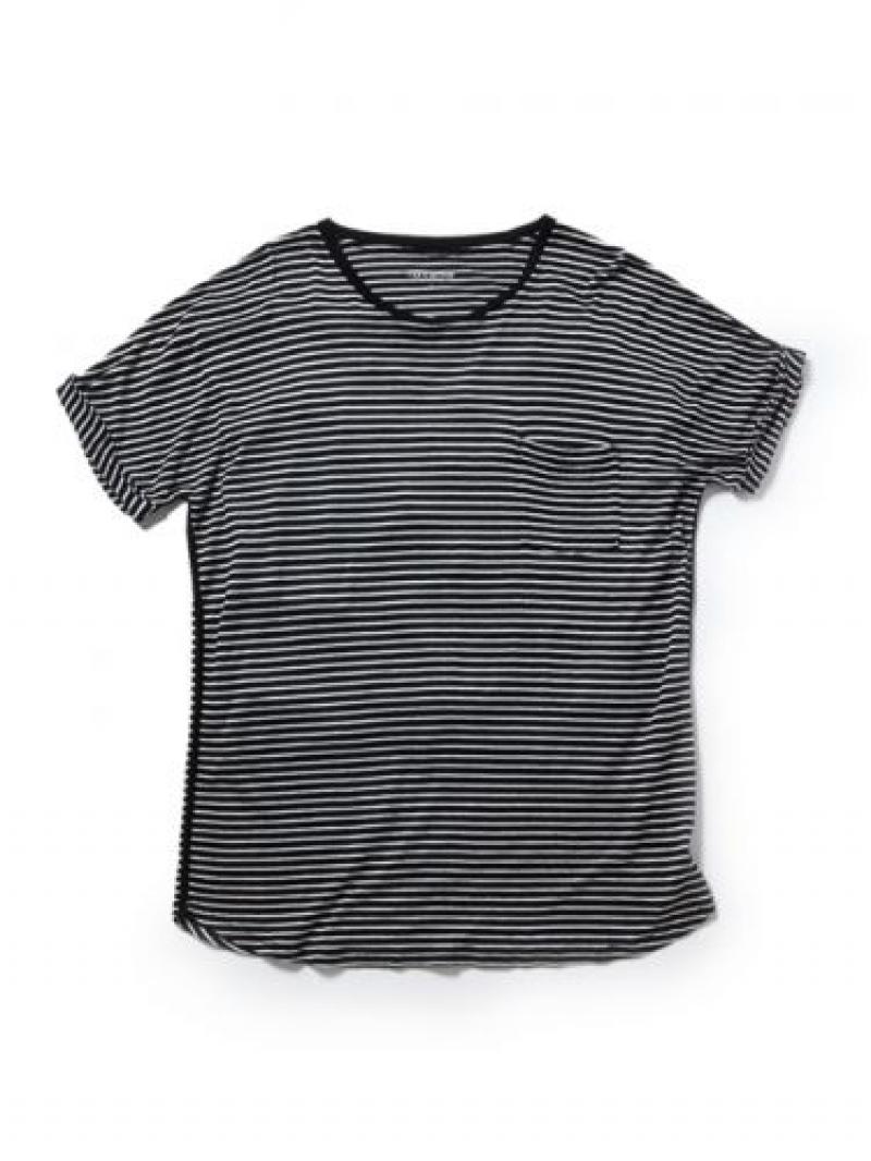 nonnative/ DWELLER TEE DS T/L BORDER JERSEY !