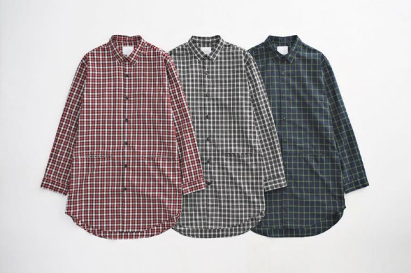 ٥ƥ2 VICTIM/LONG CHECK SHIRTS