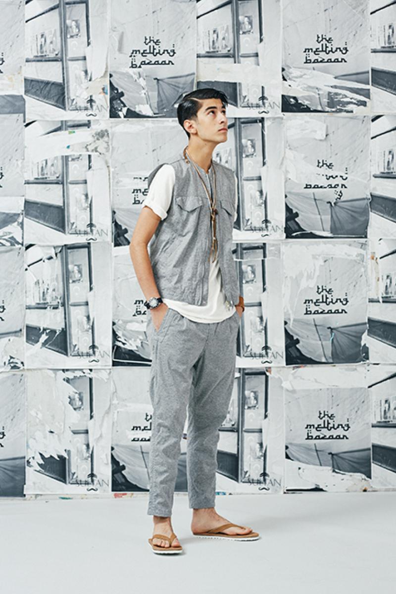 nonnative 2015summer 쥯ǿPANTS PILGRIM SHIN CUT EASY PANTS COTTON JERSEY URETHANE COATED