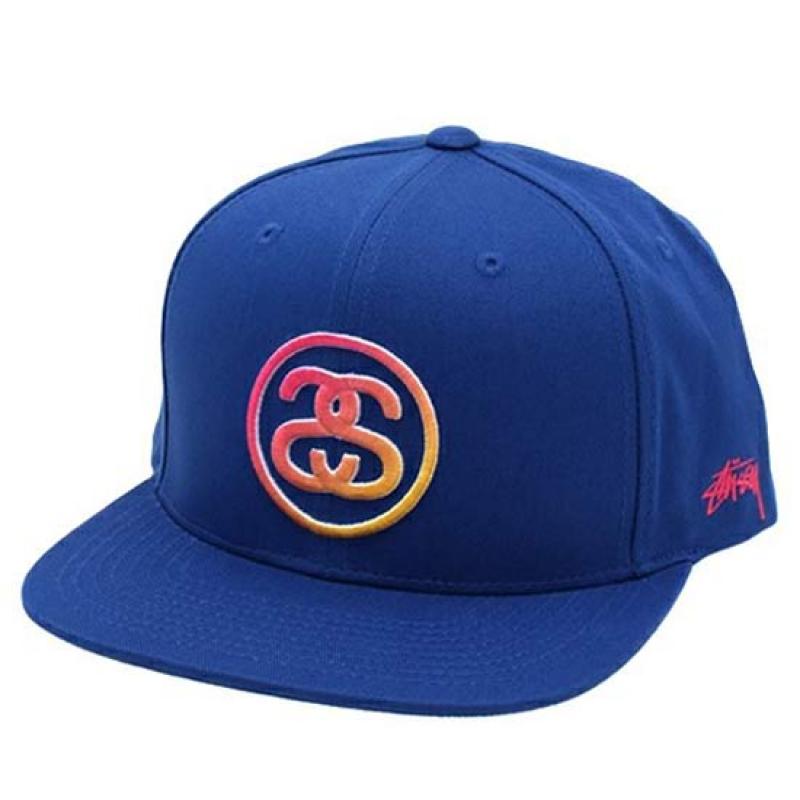 stussy SS Link Fade Snapback Ballcap