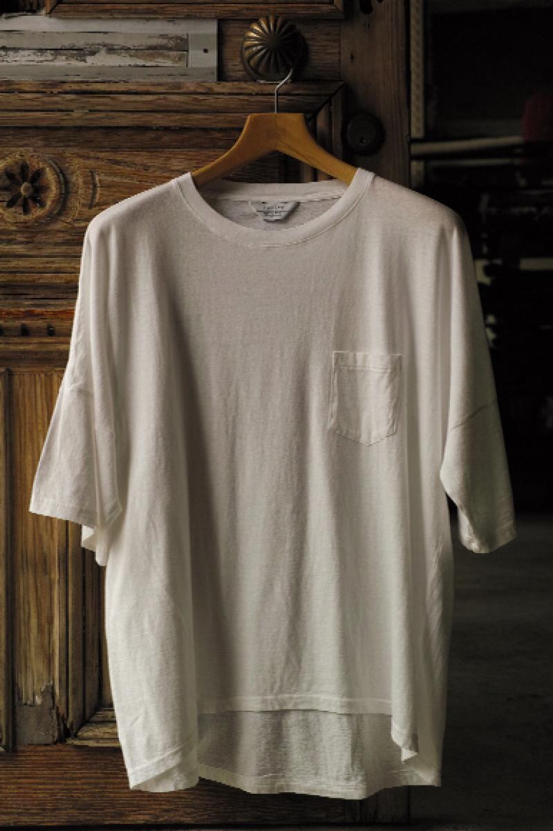 UNUSED US0927 OVERSIZED POCKET T-SHIRT