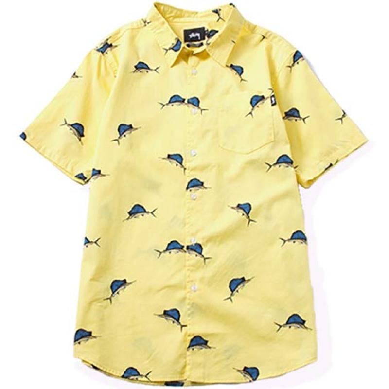 stussy Big Catch S/SL Shirt