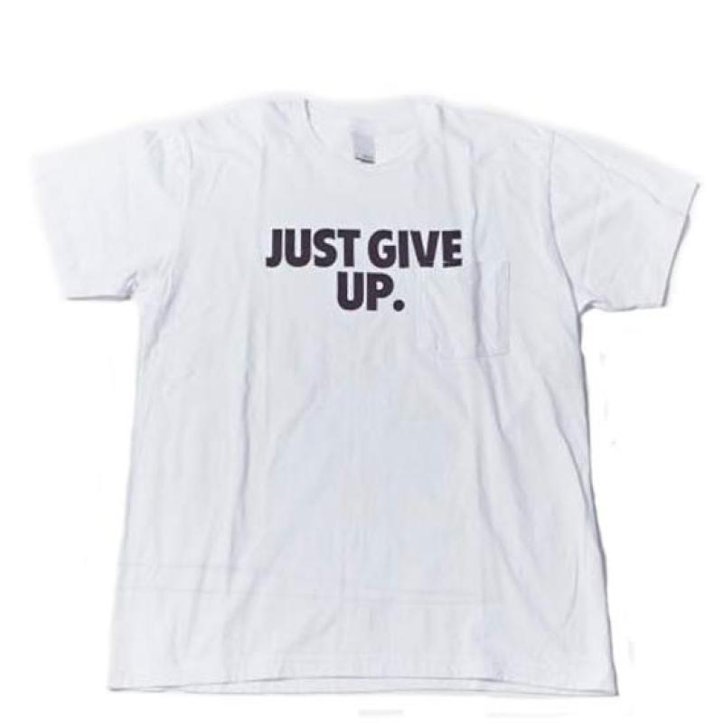 M.V.P. JUST GIVE UP TEE "WHITE"