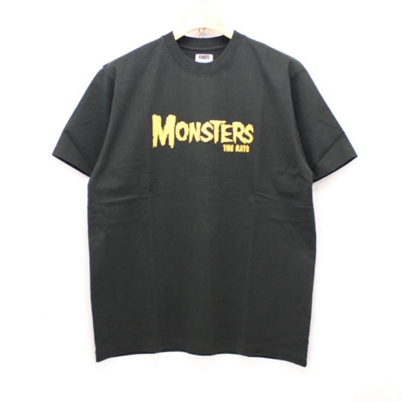 RATS MONSTERS T-SHIRTS:BLACK !!