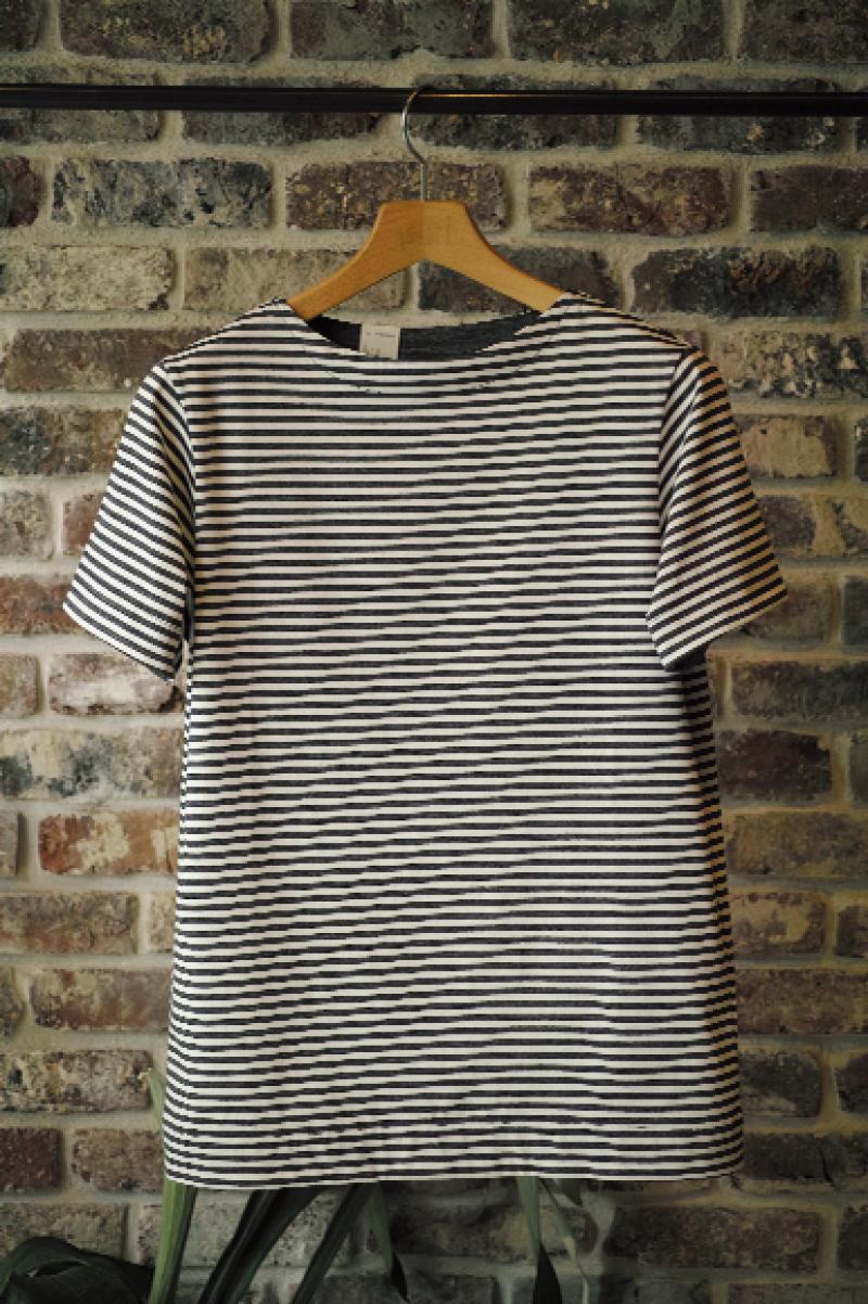 N.HOOLYWOOD COLLECTION LINE 151-CS11 pieces BORDER BOAT NECK T-SHIRT