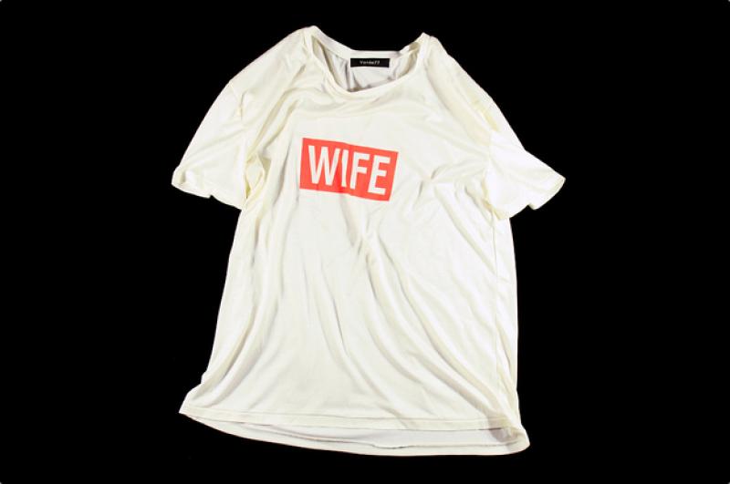 Varde77/LOOSE T-SHIRTS "WIFE"