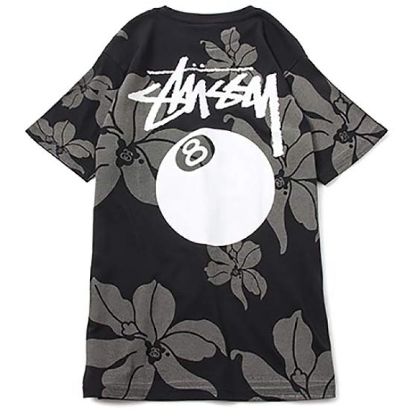 stussy 8 Ball Flowers