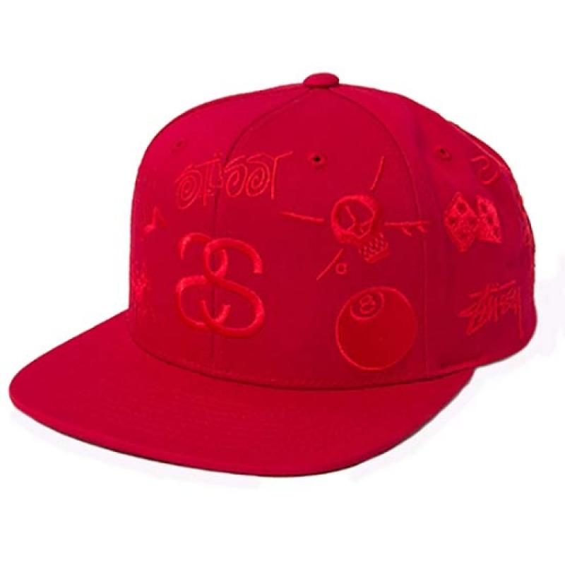 stussy Logo History Snapback Ballcap