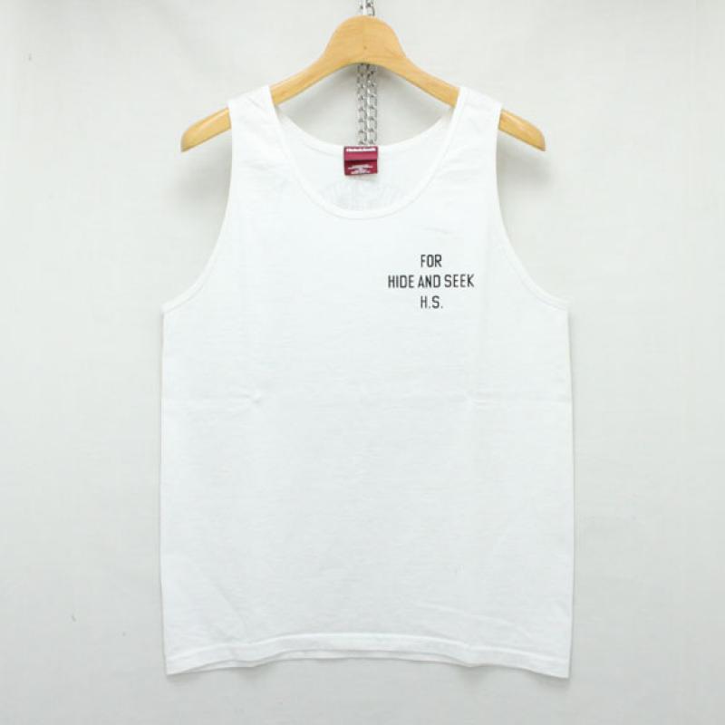 HIDE&SEEK King Tanktop:WHITE !!