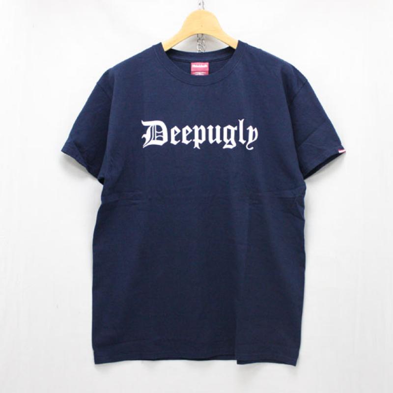 HIDE&SEEK Deepugly S/S Tee:NAVY !!