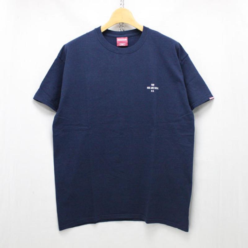 HIDE&SEEK Next S/S Tee:NAVY !!