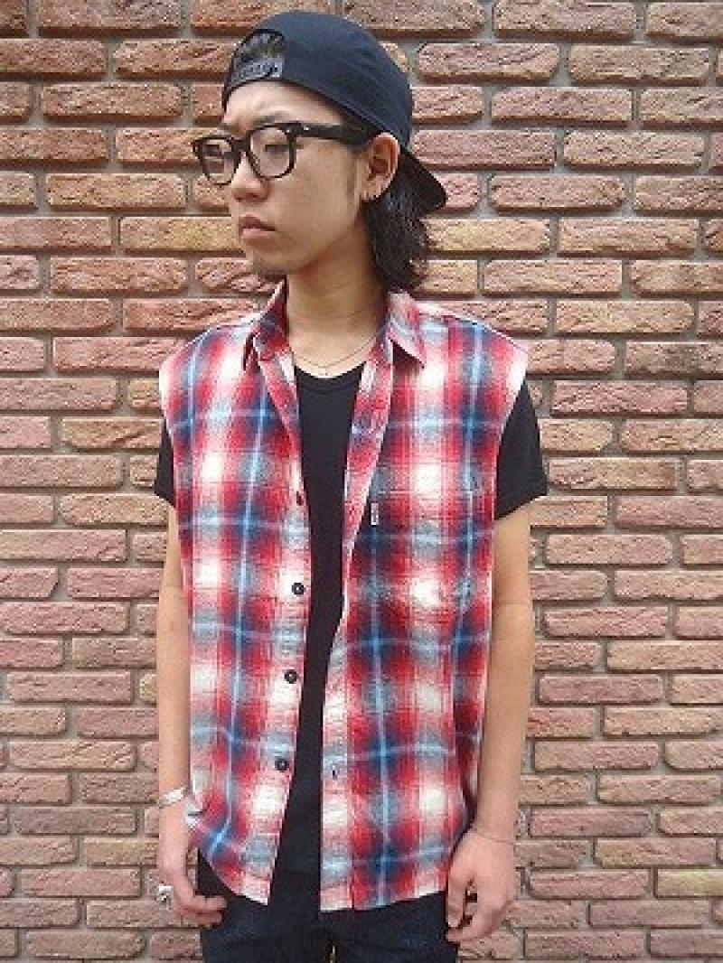 ڿ١ COOTIE(ƥ)  	Flannel Sleeveless Shirt!!