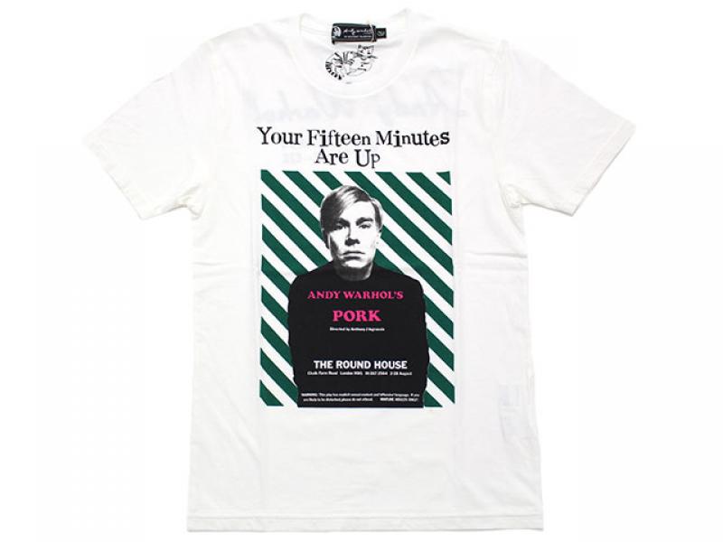 Andy Warhol by HYSTERIC GLAMOUR /WARHOL'S pt T-SH