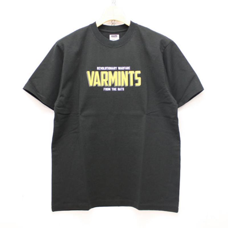 RATS VARMINTS T-SHIRTS:BLACK !!