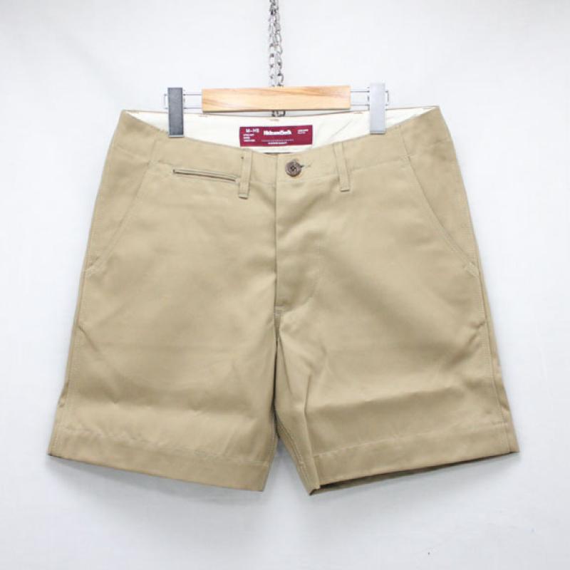 HIDE&SEEK HS Chino Shorts (15ss):KHAKI !!