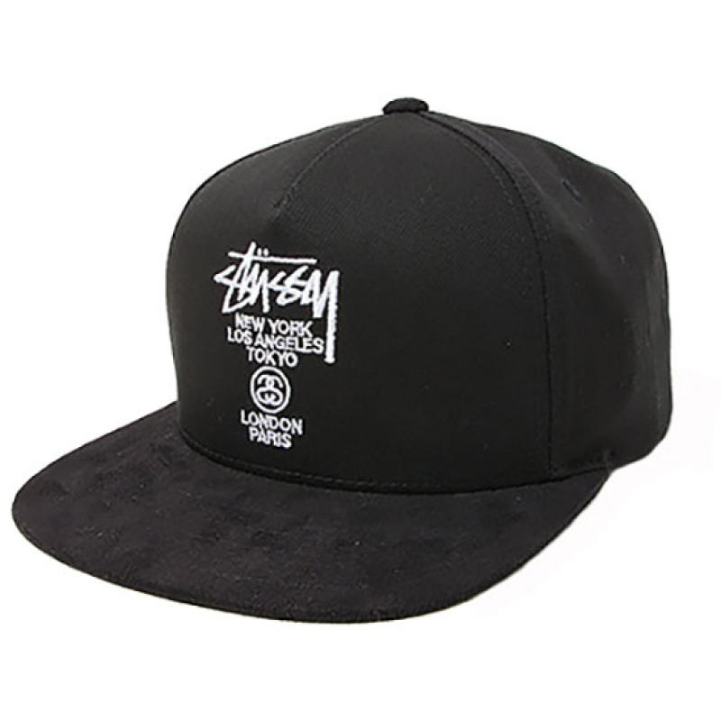 stussy World Tour SU15 Snapback Ballcap 