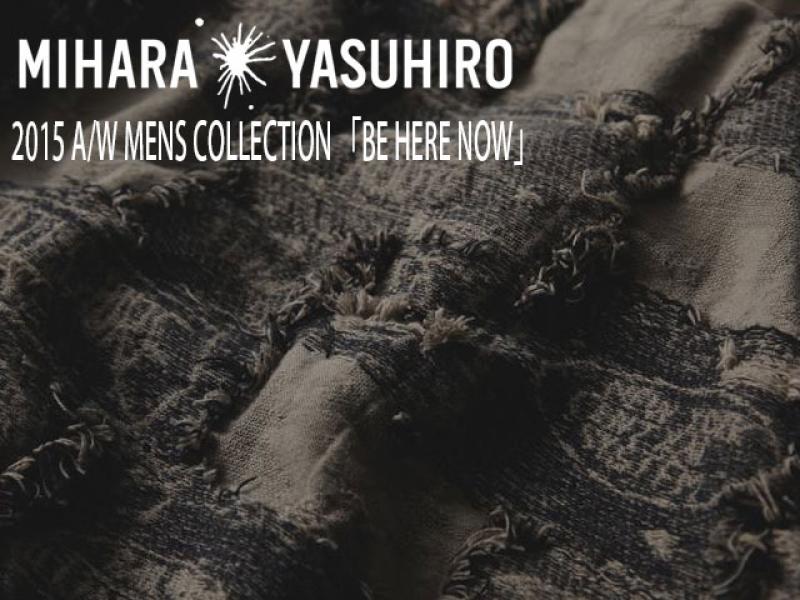 MIHARAYASUHIRO/2015 A/W MENS COLLECTIONBE HERE NOWSTART !!