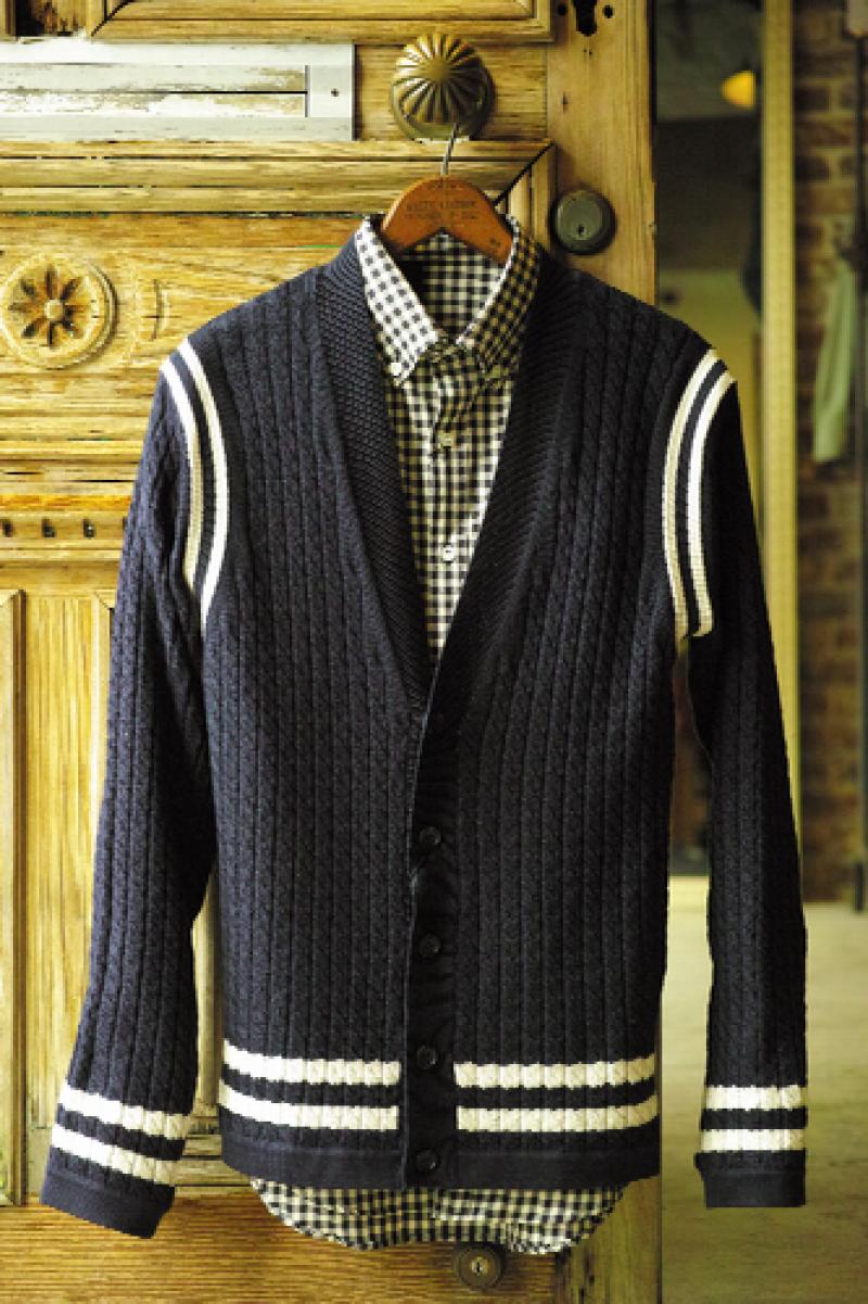 N.HOOLYWOOD LINE KNIT CARDIGAN SALE