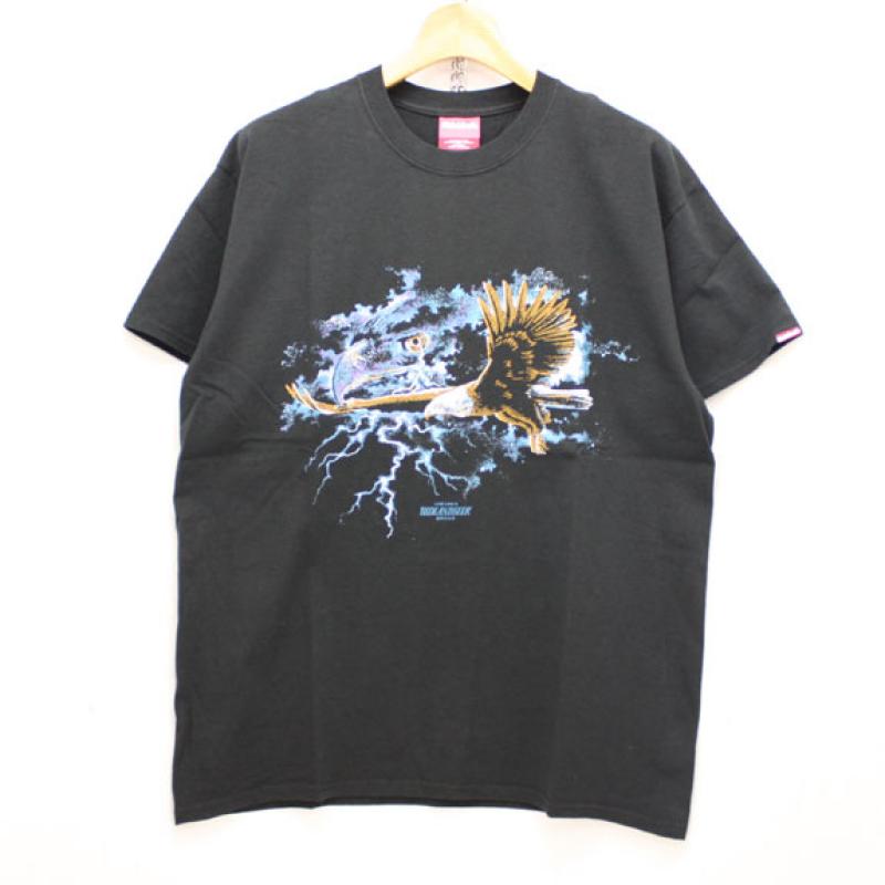 HIDE&SEEK Live Like G S/S Tee (15aw):BLACK !!