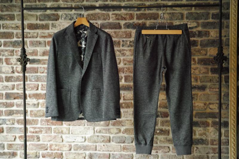 SOPHNET. SILVERWOOL 2 BUTTON JACKET&PANT