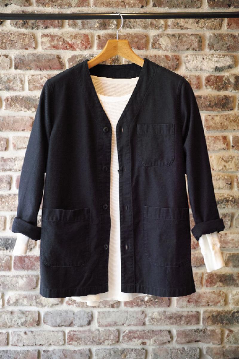 SOPHNET. 2015-16 A/W NO COLLAR WORK JACKET