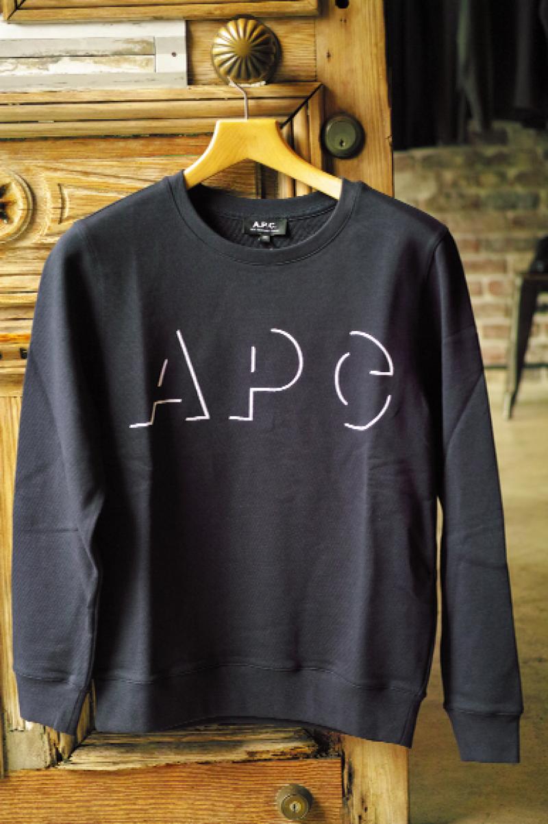 A.P.C.LOGO SWEAT