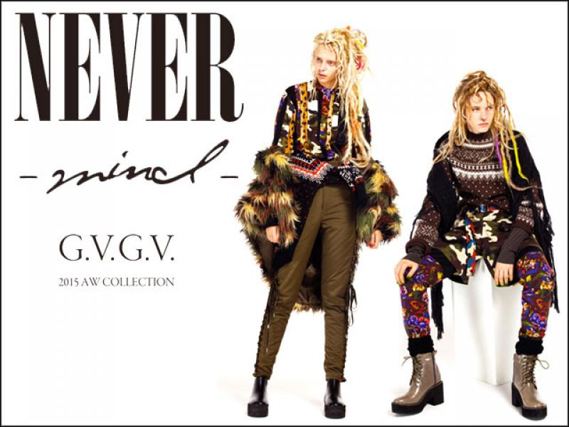 G.V.G.V. 2015AW collection Neo Traveler grunge