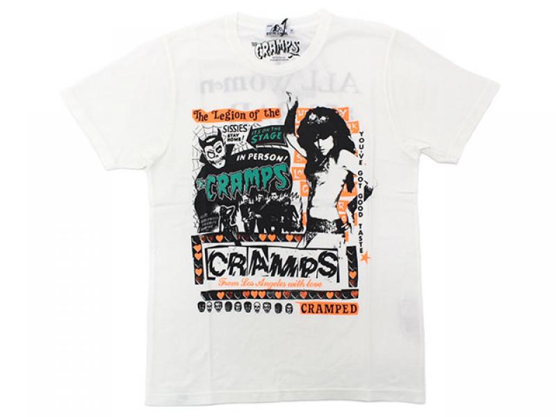 HYSTERIC GLAMOUR(MENS) CR/THE LEGION OF THE CRAMPED pt T-SH