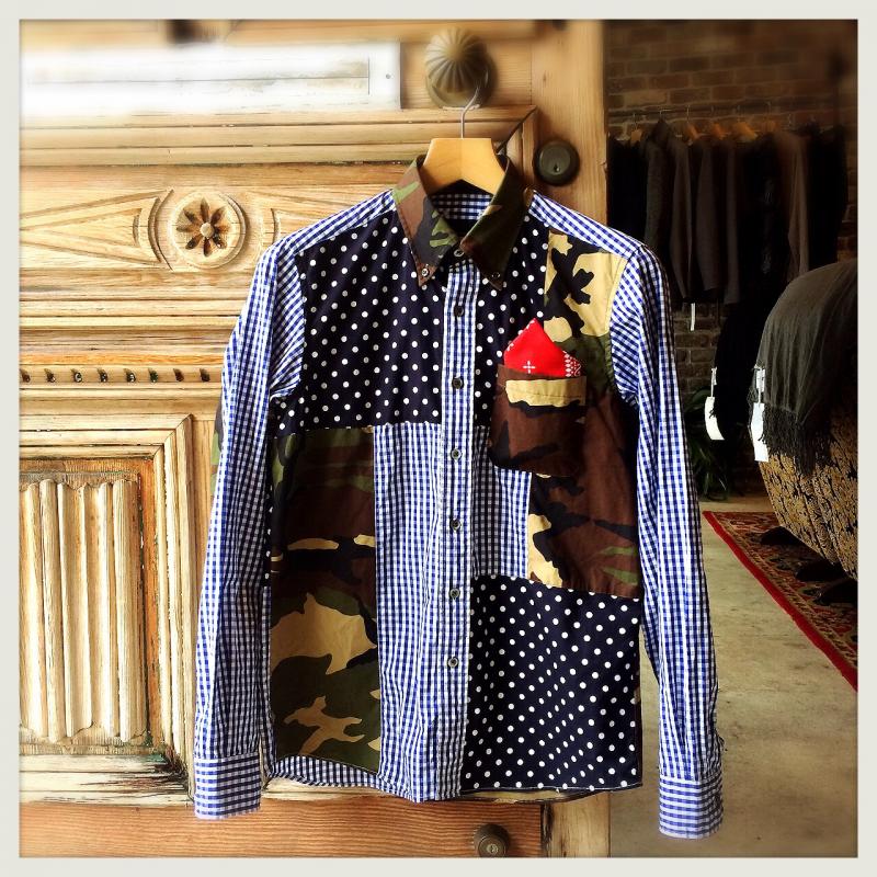 SOPHNET. MULTI MIX B.D SHIRT