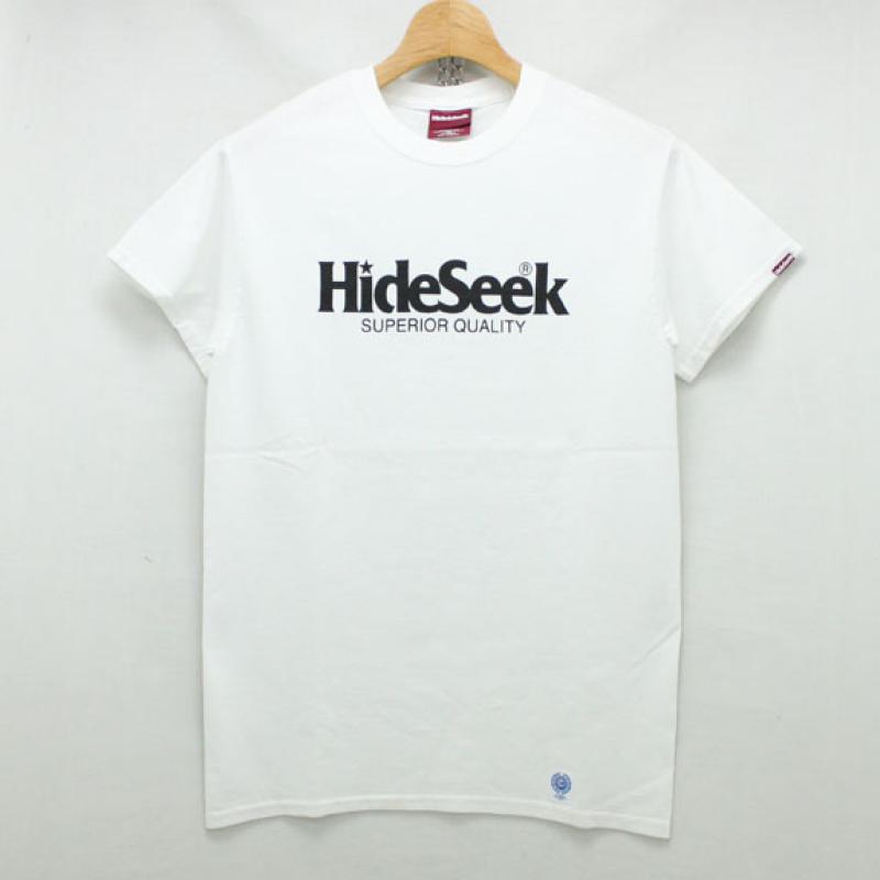 HIDE&SEEK 20th Hideseek S/S Tee:WHITE !!