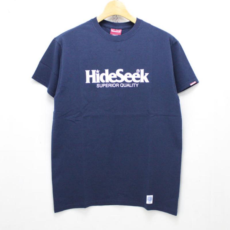 HIDE&SEEK 20th Hideseek S/S Tee:NAVY !!