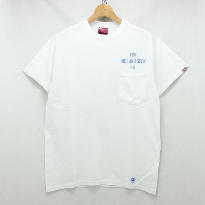 HIDE&SEEK 20th FOR H.S. S/S Tee:WHITE !!