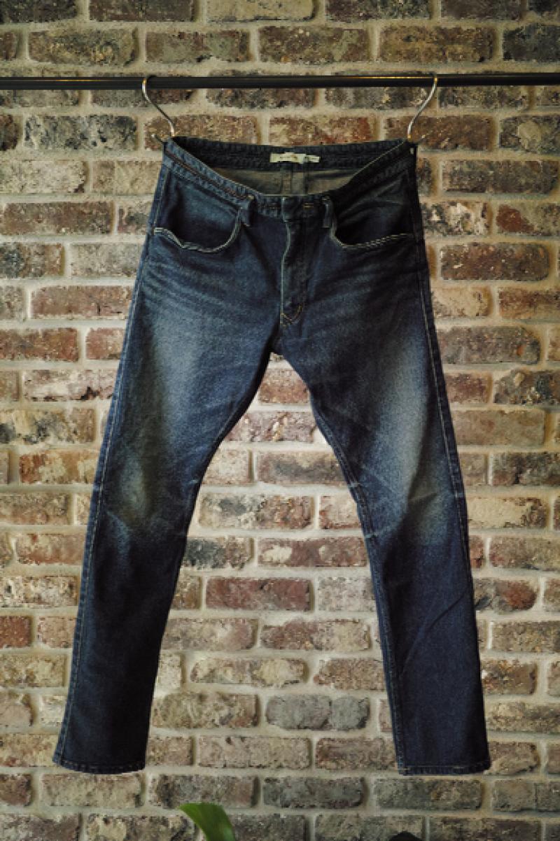 nonnative NN-P2809 DWELLER TIGHT FIT JEANS C/P 12oz DENIM STRETCH VW 