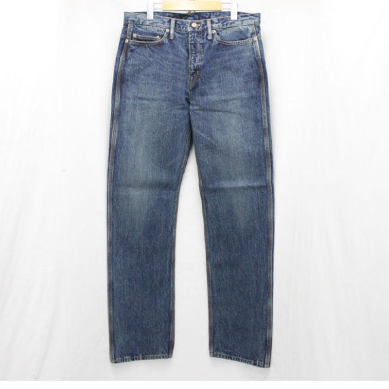 RATS TRIPLE STITCH VINTAGE WASH DENIM PANTS:INDIGO !!