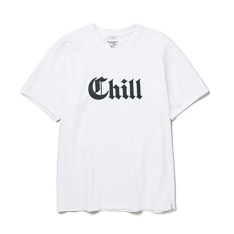 BEDWIN S/S PRINT T "AD-ROCK":WHITE !!