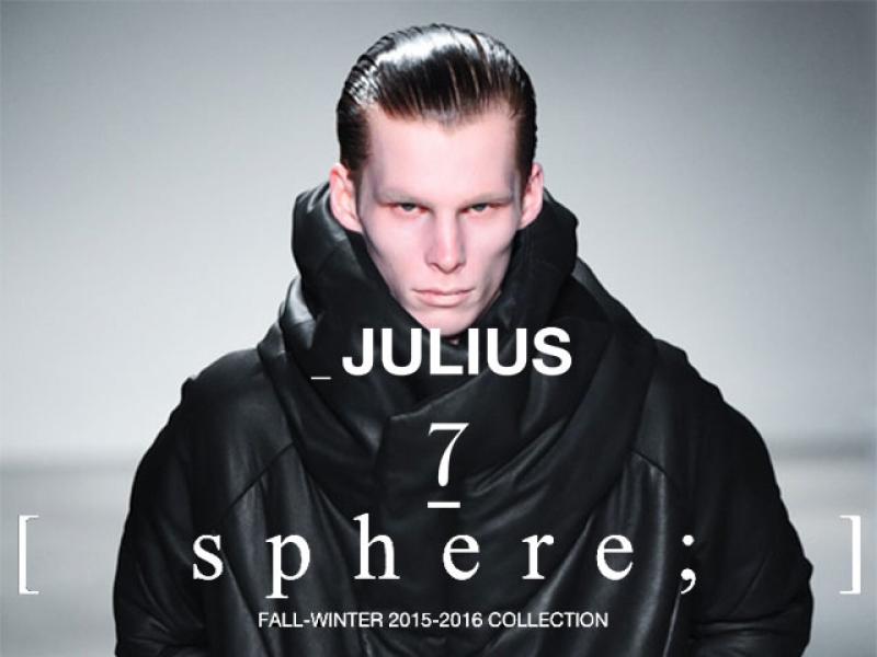 julius 2015AW COLLECTIONSphere